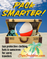 Pack Smarter! Light, wrinkle resistant sun protective clothing